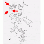 Болты двигателя